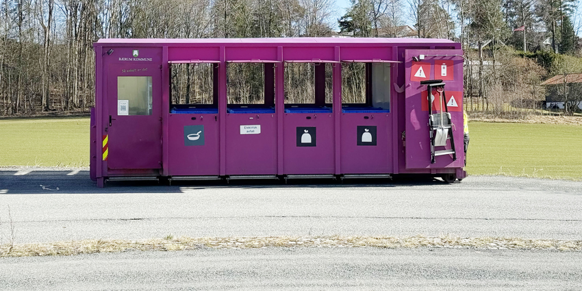 ISI på hjul - mobilt mottak for avfall